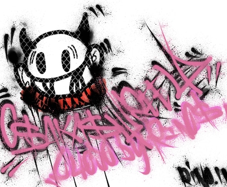 ストリート系のデザイン対応します ストリート系のGraffiti系デザイン全般対応 イメージ2