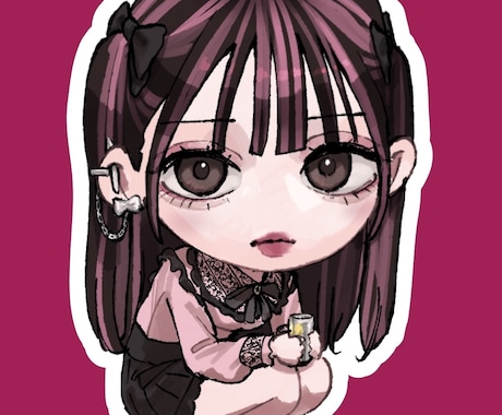 可愛いミニキャラを描きます 新しいミニキャラ作成や、既存キャラのデフォルメも可能です！ イメージ2