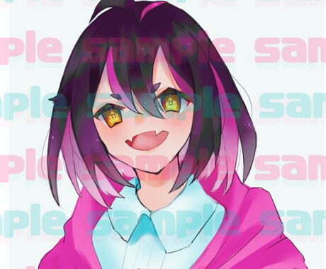 500円〜！カッコ可愛いアイコン用イラスト描きます 中性的な少年少女のアイコンが欲しい方へ！ イメージ2