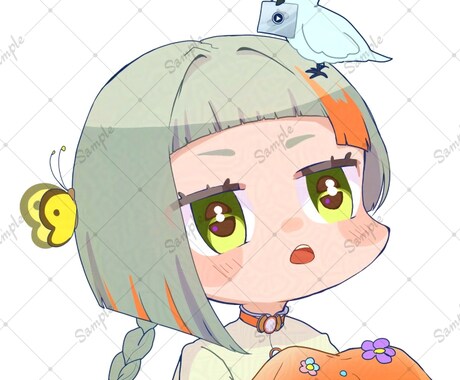 あなただけのポップなデフォルメアイコン制作します ポップで可愛いアイコンが欲しい方へ イメージ2