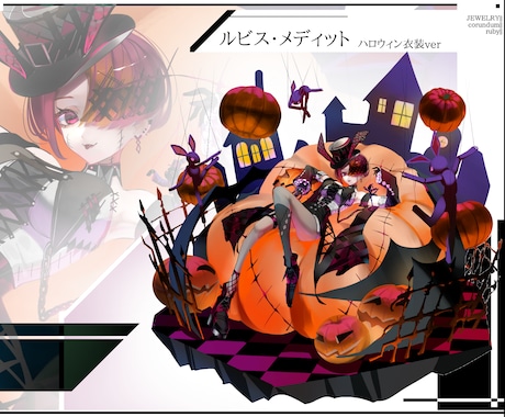 箱庭・立ち絵の制作をいたします イメージ1