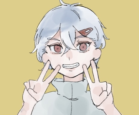 アイコンなどに使えるイラストを描きます 水彩のような優しいタッチのゆるかわなイラスト イメージ2