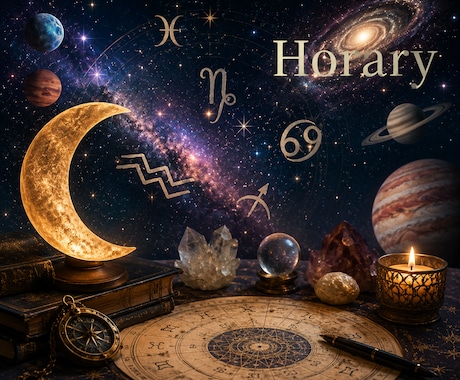 ホラリー占星術は質問を的確に予想します 生年月日などの情報がいらないので気軽に占うことができます。 イメージ2