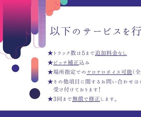 歌ってみたMIX・マスタリングさせていただきます 独自の技術で高品質なMIX,マスタリングを行います！ イメージ2