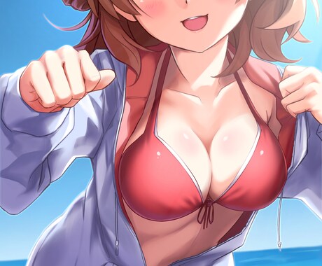 アイコン、一枚絵等イラスト描きます SNSやブログのアイコン、動画用の立ち絵、観賞用の一枚絵など イメージ2