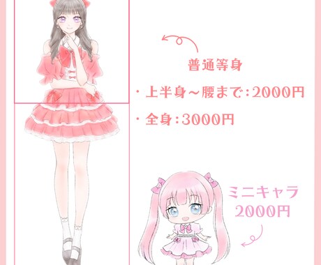 推し♡アイドル♡かわいいイラスト作成します メッセージカード、フラスタ、グッズ、アイコン、告知用などに♪ イメージ2