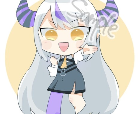 かわいい♡デフォルメのアイコン描きます 最短即日納品！SNSなどにぜひ！ イメージ2