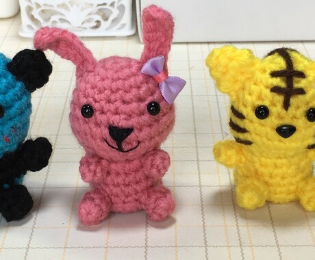 編みぐるみの作り方教えます 世界に1つの自分だけのぬいぐるみを編めるようになりませんか? イメージ2