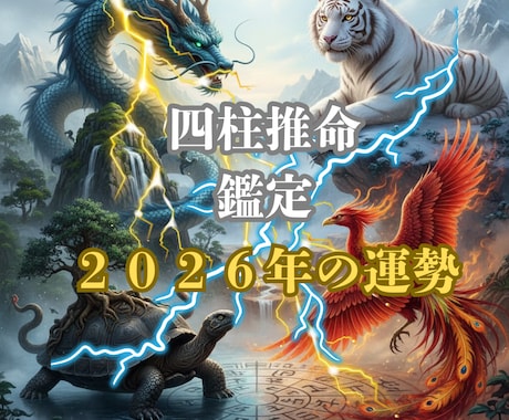 運勢を上昇させます 【2026年 運勢鑑定】本気で今年を良くしたい人限定 イメージ1