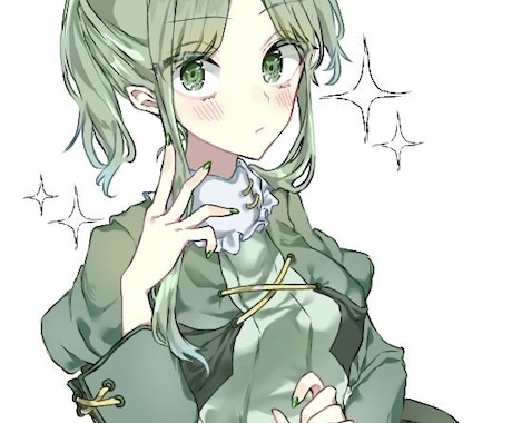 SNS用アイコン・1枚イラストお描きします 可愛らしさ強めの女の子が得意分野です！！ イメージ1