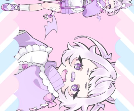 可愛い立ち絵製作します 活動者さん必見!目を引く立ち絵を製作します! イメージ2