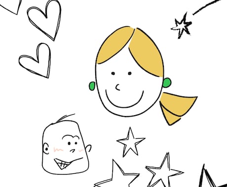 海外のようなシンプル可愛いアイコンイラスト描きます 海外の可愛いシンプルイラストお任せください！個人、商用にも イメージ2