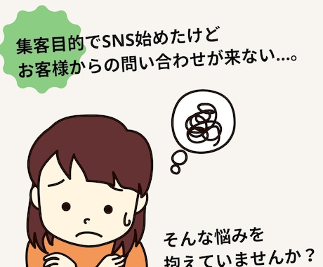ネットからの集客率を高める広告制作代行致します 3つの質問に答えるだけでサービス紹介画像を制作！ イメージ2