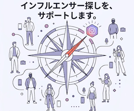 InstagramインフルエンサーPR相談乗ります 【先着2名モニター価格】インフルエンサー探しサポートします イメージ1