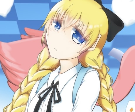 可愛い女の子のアイコン制作します 貴方が可愛いと思う女の子描きます！ イメージ1