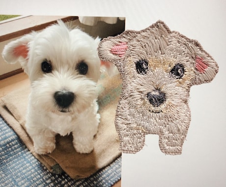 プロ仕上げ、あなただけの刺繍ワッペンを製作します ロゴ、入園、団体、推し活、お子様のお絵描き等幅広い用途に対応 イメージ2