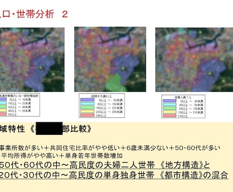 エリアマーケティング戦略(商圏分析調査)いたします 新しい店舗を出店したい、不振店対策を図りたい方！！ イメージ2