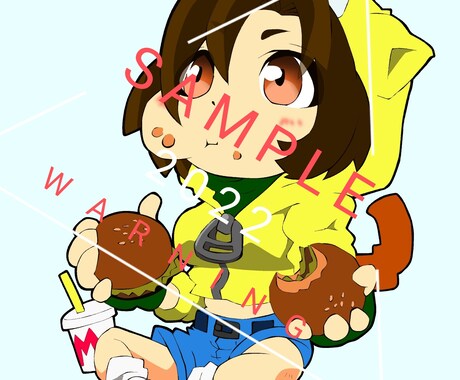 デジタルイラストオーダー承ります 低価格！1500円〜アイコン、ヘッダーなど描きます！ イメージ1