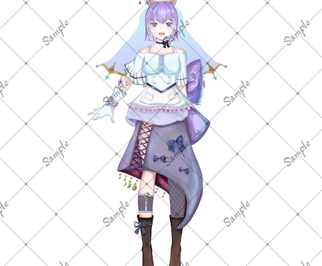 魂募集中！完成品IRIAM用の立ち絵販売します 商用利用可/Ver3,4,4.1動作確認済み/一点限り イメージ2