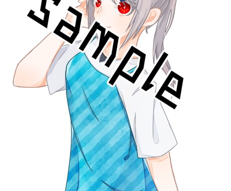 可愛さ満点のイラスト/立ち絵描きます 瞬きGIFも作成可！！かわいいあの子に瞬きさせませんか？？？ イメージ1