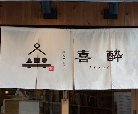未来永劫使用できる「和モダンなロゴ」をつくります 旅館、古民家、カフェなど「和」を基調とした店舗のロゴに最適！ イメージ2