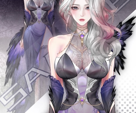 我们提供最优质产品立绘插画到建模一条龙服务ます 顶级插画师为你精心打造角色，助力出道 イメージ2