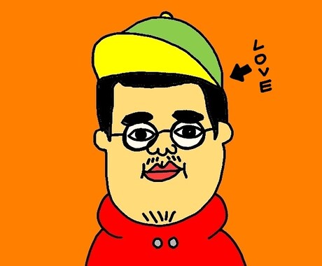 似顔絵やキャラクターなどを描きます なんとなくかわいくて、なんとなく憎めない感じに、描きます！ イメージ1