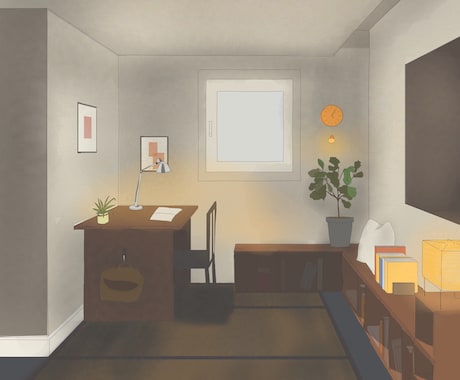 手描きで作る内観パース／家具配置も対応できます インテリアのプロが手描きで魅せる空間提案。今だけ割引価格 イメージ1