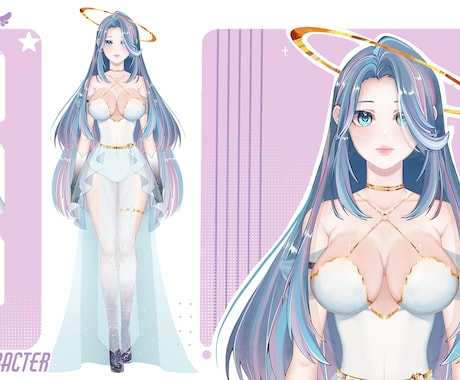 即納品！かわいい★完成品Live2d販売しますます 各限定１点★買って即デビュー！完成品モデルを即日納品します！ イメージ2