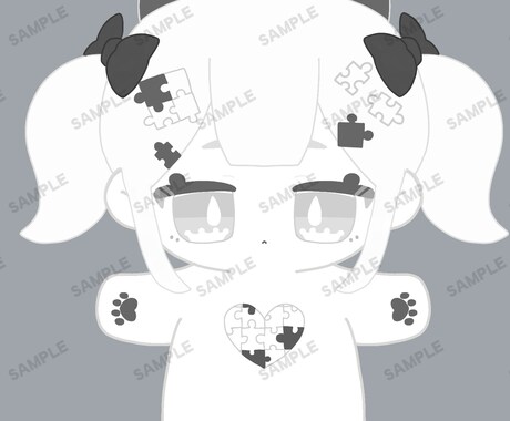 可愛い！中韓ぬいぐるみのデザイン画を描きます ぬいぐるみを作成する為のデザインを一緒に考えます！！ イメージ2