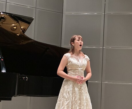 人前式での女性声楽＆ピアノ演奏をご提供します 結婚式におけるオペラ人前式での女性声楽＆ピアノ演奏 イメージ1