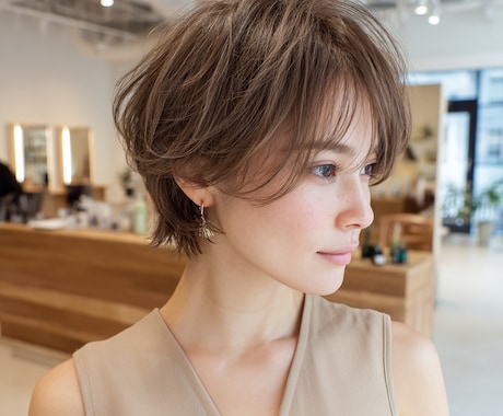 サロン専用！高品質AIヘア写真作成します 美容師のためのプロ仕様写真を基本料金で2枚作成します！ イメージ2