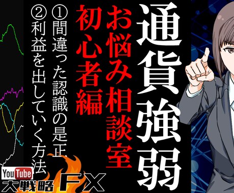 FXお悩み相談室！FX歴16年がお受けします FX勝てるコツや弱点克服など困ったことは何でもご相談下さい イメージ1