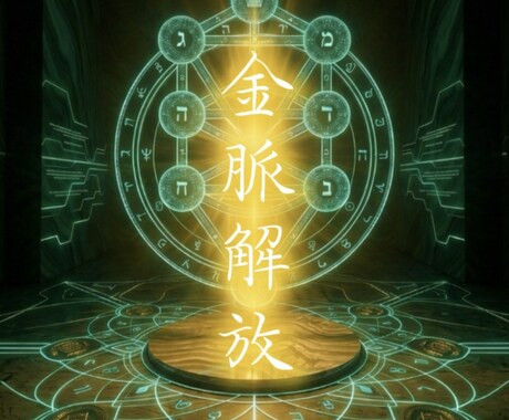 金運秘録魔術書｜金脈開放で眠れる富を呼び覚まします グリモワールで導く｜自分でも気づいていない金脈へチャネリング イメージ1