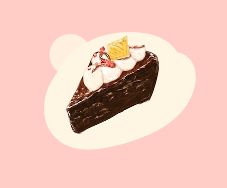 食べたくなるイラスト描きます "食べてるイラスト"で食欲そそる！英語メニューOK イメージ2