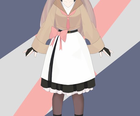 アイコンやヘッダー、Vtuberイラストを描きます アイコン、ヘッダーが欲しい人、Vtuberになりたい人へ イメージ2