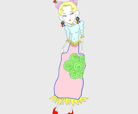 女の子のイラスト描きます イメージ1
