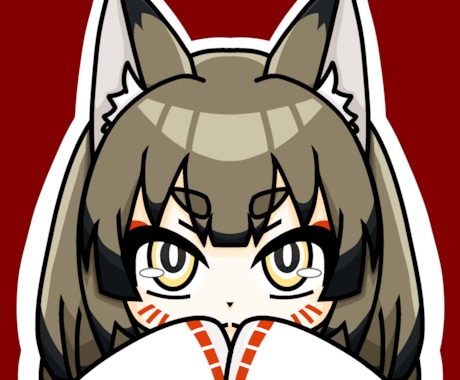 5名様限定価格！ポップなアイコン作成します 一瞬で釘付け！かわいいミニキャラカートゥーン調アイコン作成！ イメージ2