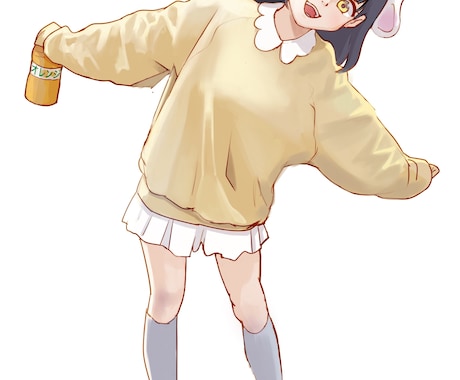 透明感のある女の子イラスト描きます 優しい雰囲気の女の子イラスト制作 イメージ2