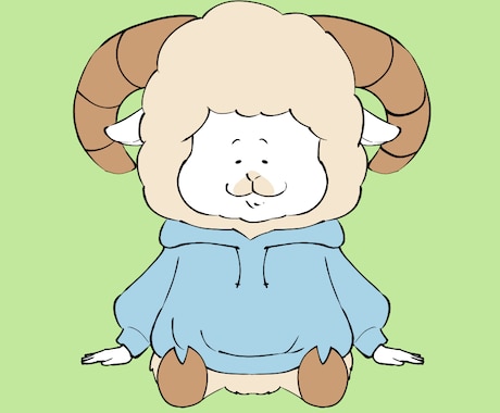 イラスト描きます オリジナル動物キャラクターを描きます イメージ2