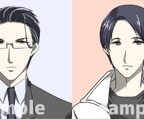 アニメ塗りでアイコン描きます パキッとした塗りのイラストアイコンが欲しい方に イメージ1