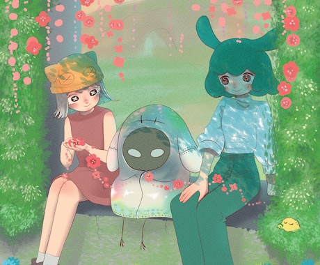 ご希望のイラストを制作します 様々な用途対応！ご要望お聞かせください！ イメージ1