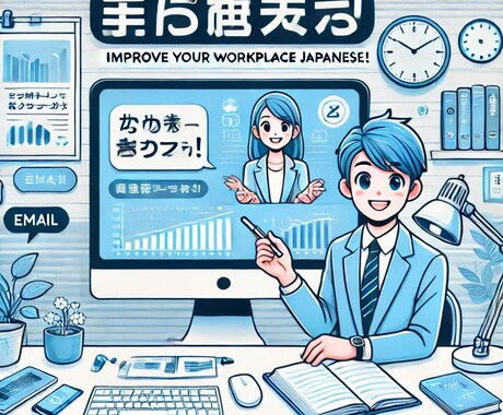 外国人の方に日本語のブラッシュアップを行います 職場で使える日本語をレベルアップ！実践的な会話レッスン イメージ1