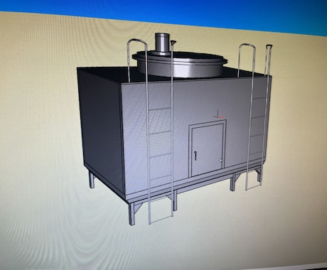 Tfasにて3Dデータ作成致します 2Dを3D化させて納まりのご検討用やプレゼン用資料に イメージ2