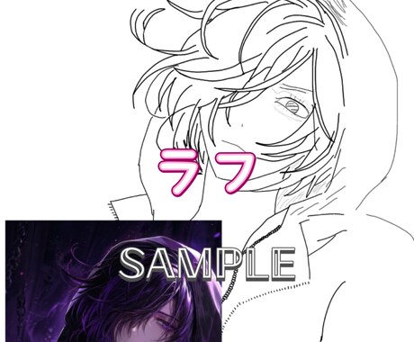 多種多様！オリジナルイラスト作成します あなたの配信画面やSNSをもっと可愛く華やかに彩ります✨ イメージ2