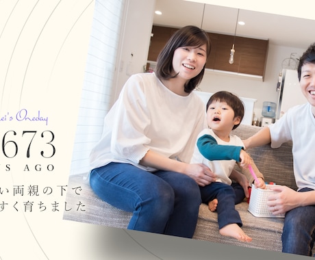 カウントダウン式のプロフィールムービーを作ります 必見！他に見ない！式までの日数をカウントダウンしていく斬新さ イメージ2