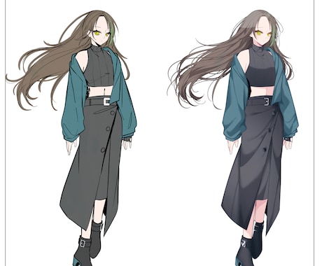 立ち絵制作します はっきりした艶のあるアニメ塗りが得意です！ イメージ2