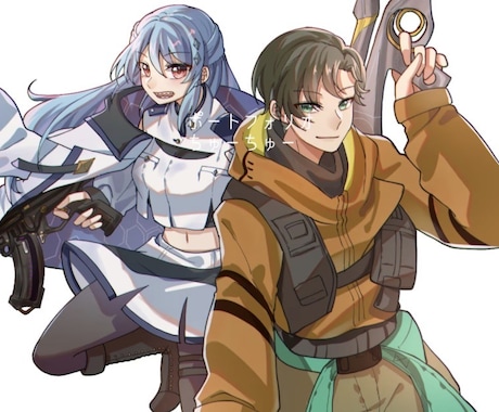 即日納品/TRPG/立ち絵イラスト制作します 老若男女ご要望に合わせた立ち絵を親身に制作します！ イメージ2