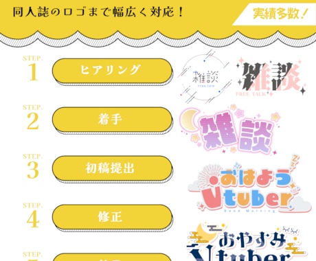 商用可◎さまざまなジャンルのロゴ制作します 即日納品可能！丁寧な対応を心がけております。 イメージ2