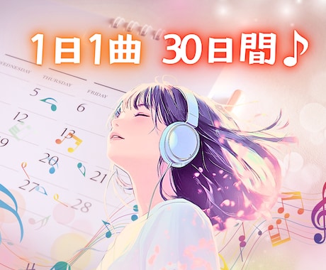 毎日あなたへ⭐︎お勧めの一曲を心を込めて選びます ラジオ配信のリスナーになるワクワクの３０日間⭐︎ イメージ2